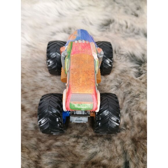 Hot Wheels Monster Truck Double Decker Die-Cast Vehicle Multicolor 1:64 Scale - Picture 4 of 6